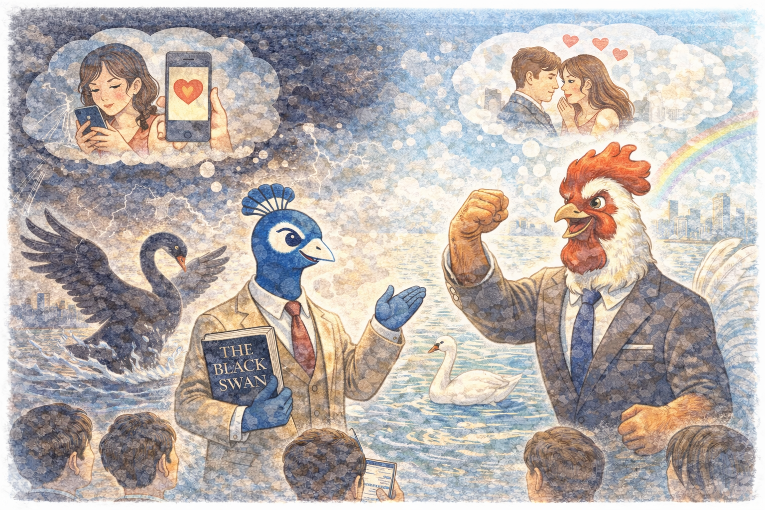 恋愛のブラックスワン:想定外の破局を避け、奇跡の出会いを掴み取るレジリエンスの男磨き