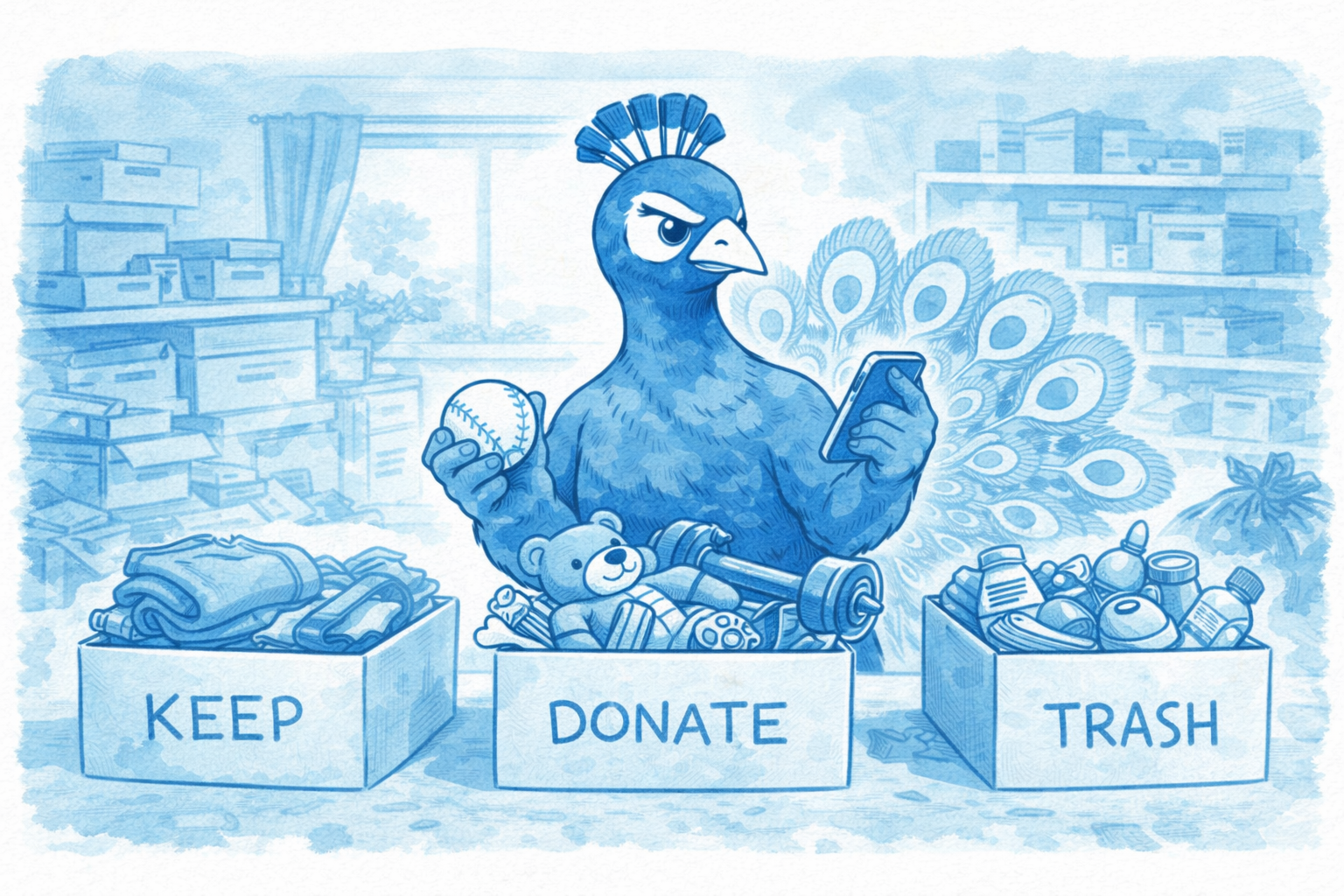 戦略的空間制御:05|捨てる順番を間違えるな ― 最初に触るべきは「感情の強度が低い物」―