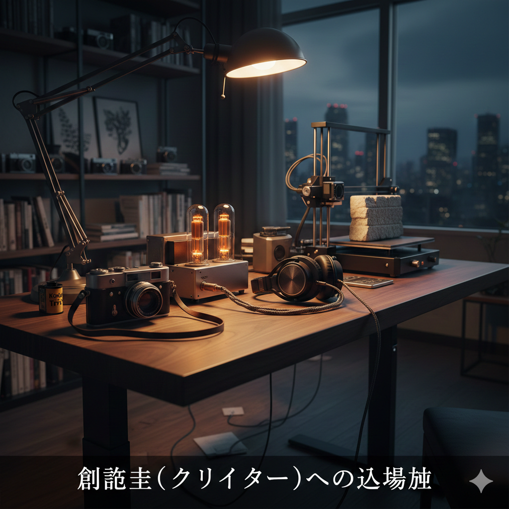 クリエイティブな趣味を“モノ”にするための、退路を断つ自己投資術