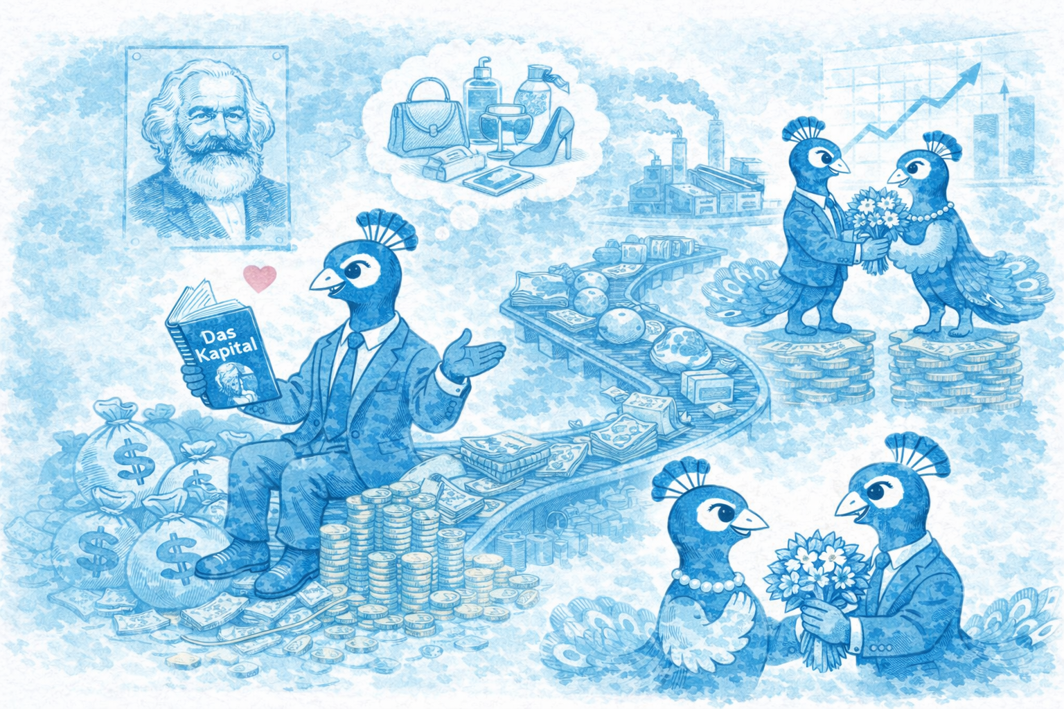 「資本論」で考える恋愛力 – 自己を商品から資本家へ転換する本源的蓄積の極意