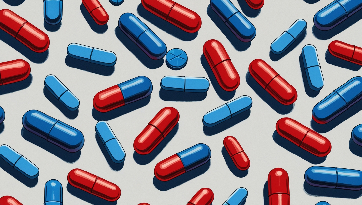 DECIDE vs. DECIDE ON | 赤い錠剤と青い錠剤、どちらかを飲まなければならない時の英語表現