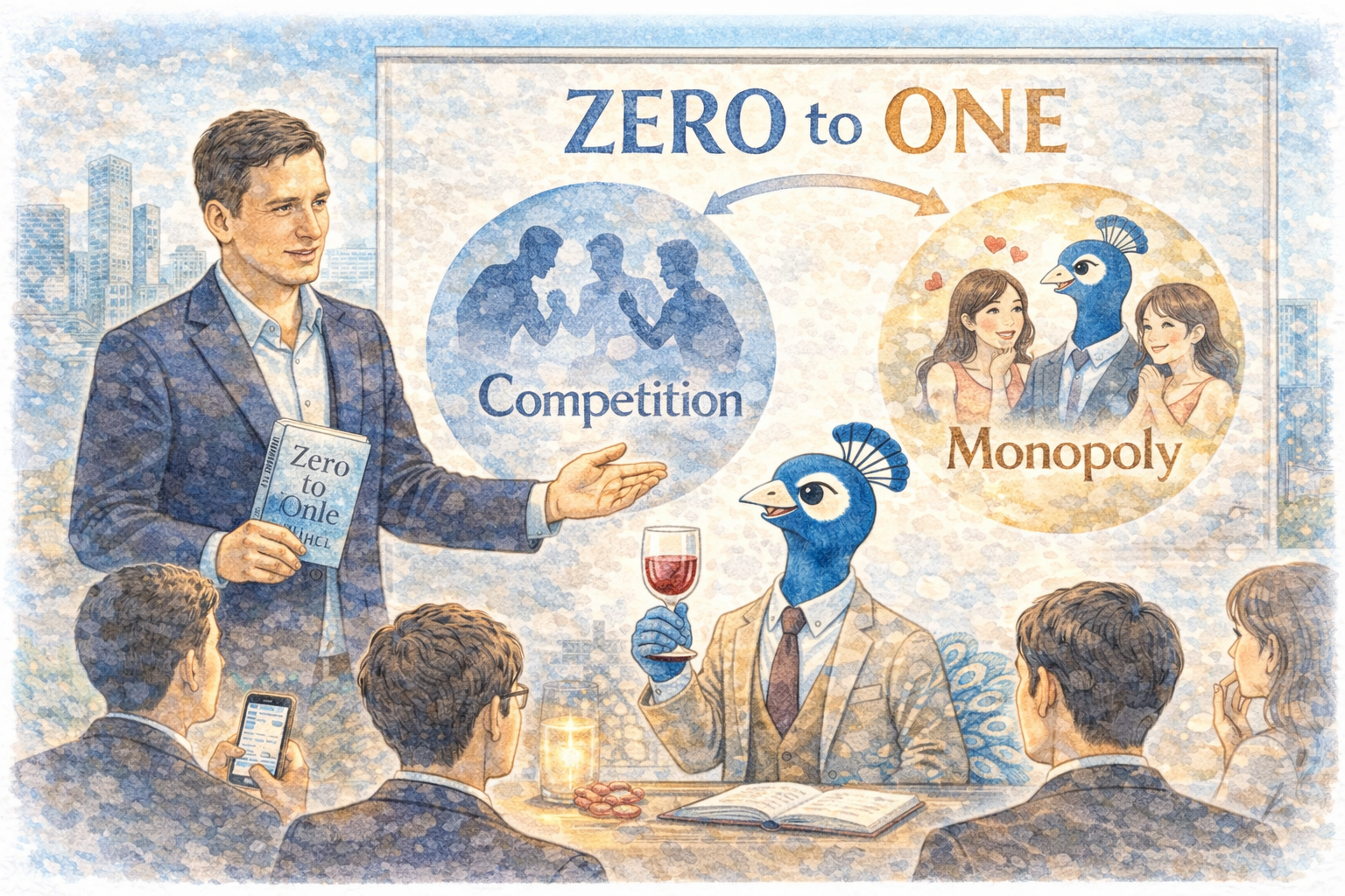 恋愛市場のZero to One:ピーター・ティールに学ぶ「独占」の男磨き